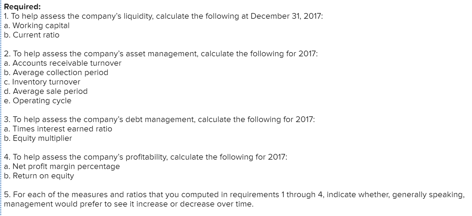 in Required 3 b. THE BALANCE SHEET IS CORRECT. I VERIFIED IT