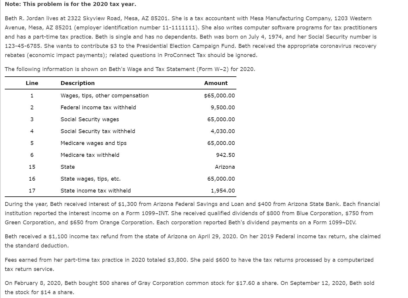  please explain how to complete form 4562 Note: This problem is