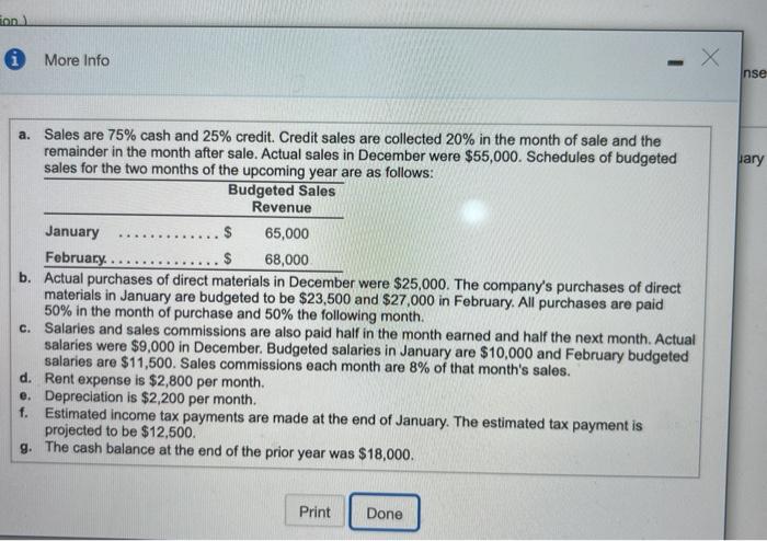  Please help me complete the nine parts remaining ion) * More