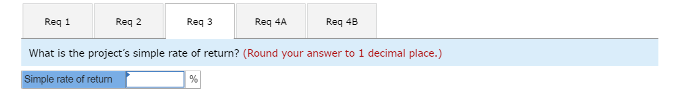 the last three years. Casey is considering a capital budgeting project that