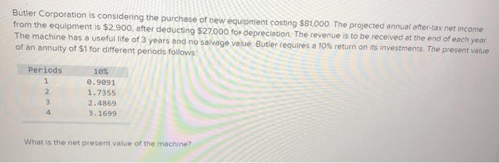 What is the payback period for this machine? $ 126,000 Sales Costs: