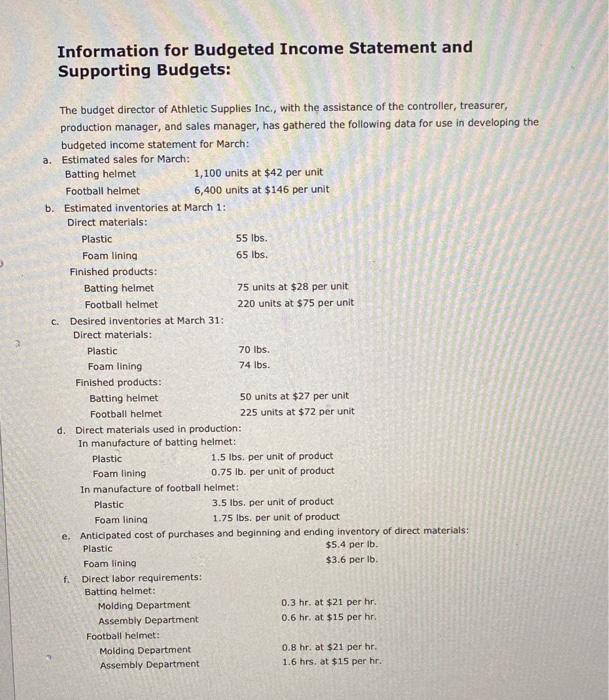 statement. Thank you in advance. this is what I have Use Excel