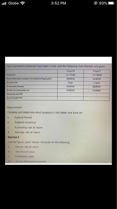  i already added the clear image below 11 Globe 3:52 PM