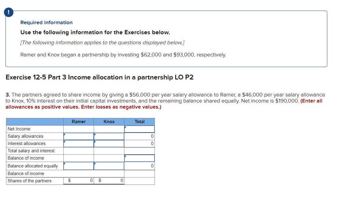[The following information applies to the questions displayed below.) Ramer and Knox