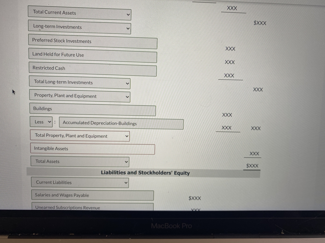 2.5973 Assume that Denis Savard Inc. has the following accounts at the