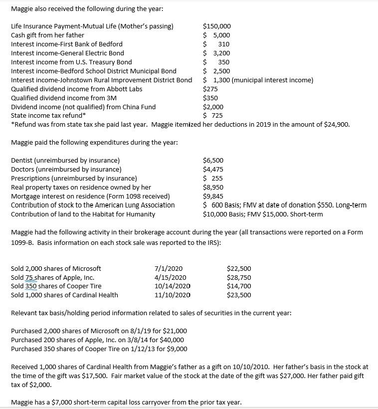 to the amount owed or the amount to be refunded) and Schedule