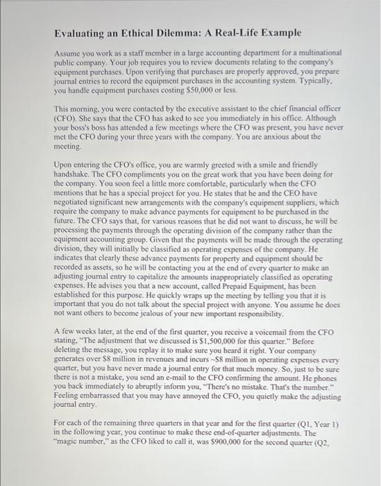 using one Excel worksheet in the Excel document provided on D2L. Complete