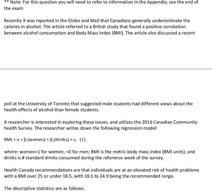  Note: For this question you will need to refer to information