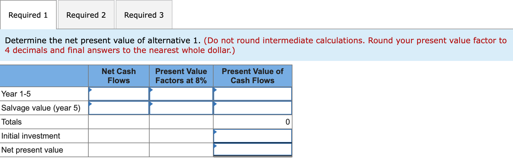 Interstate Manufacturing is considering either overhauling an old machine or replacing it