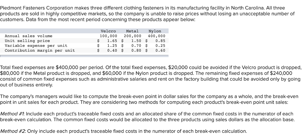  Required: 1. Using data from the most recent period, prepare a