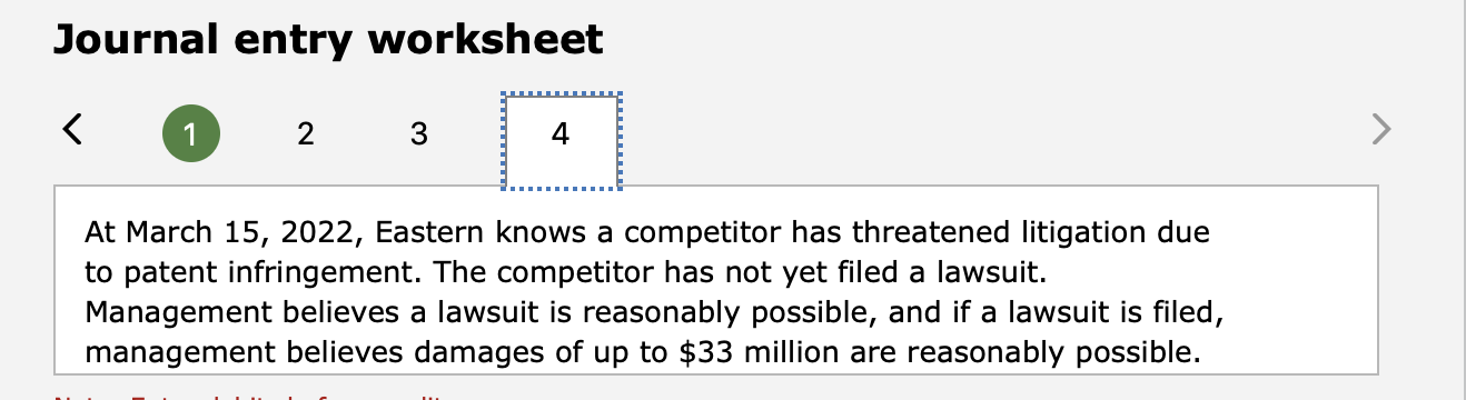 February 3, 2022, judgment was rendered against Eastern in the amount of