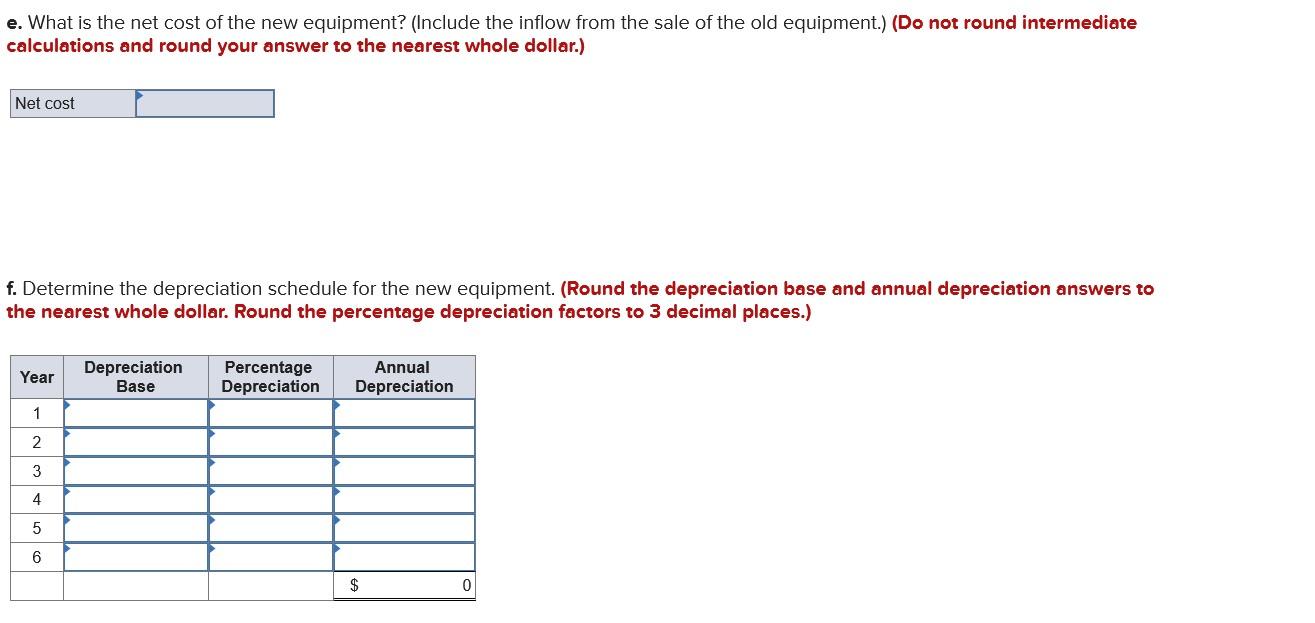 depreciation and can currently be sold for $40,800. A new piece of