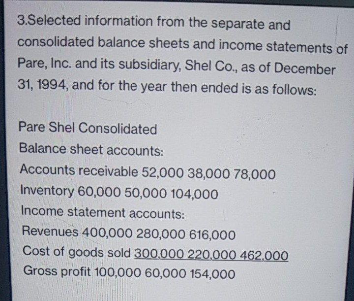 XYZ's total equity was P74,000. The investment in subsidiary is measured at