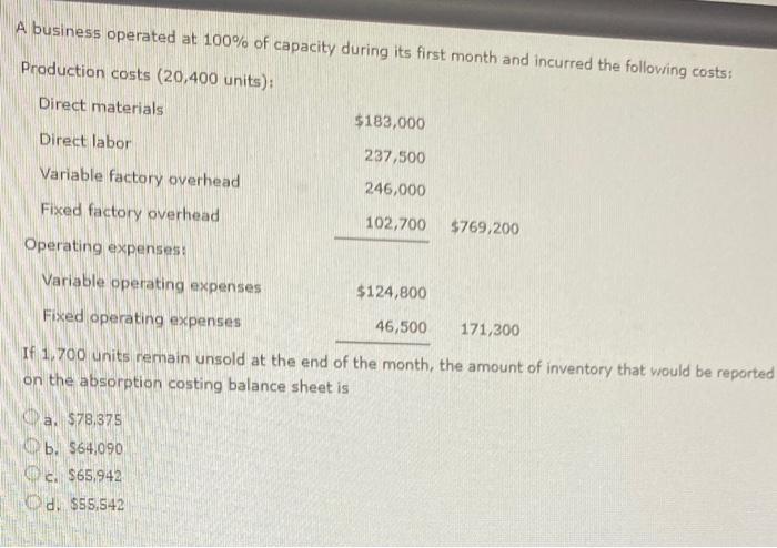 plz answer this question quick (will like up c:) A business operated