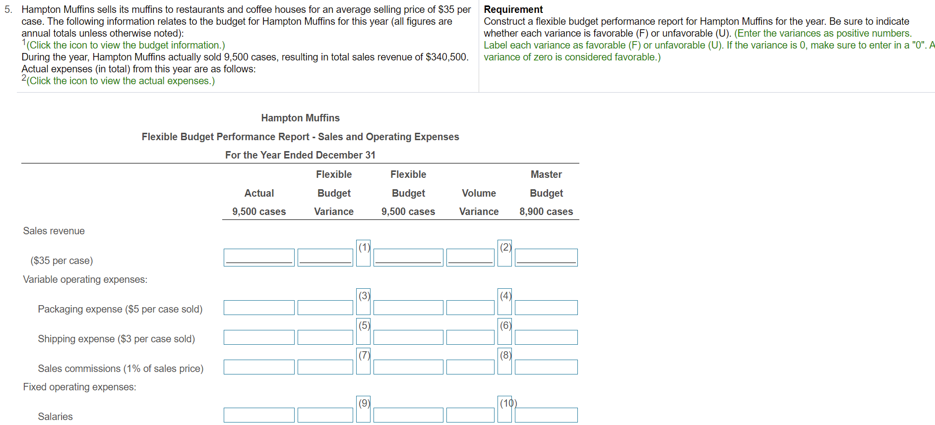 Please answer all questions, not just the first three questions 5. Hampton