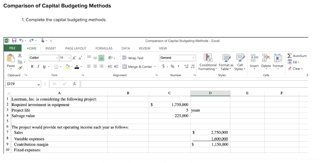 *** PLEASE ANSWER ALL YELLOW HIGHLIGHTED CELLS WITH CORRECT EXCEL FORMULA NOT
