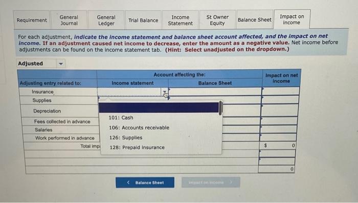 Company 1) The balance in Prepaid insurance represents a 24-month policy that