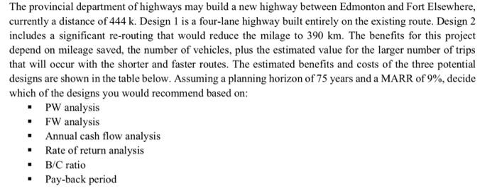 Please, could you solve it using Engineering Analysis and not using Excel.