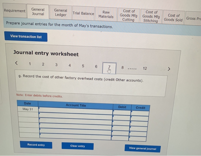 $140,000 27,500 Direct labor Direct labor-cutting Direct labor-Stitching Total factory payroll paid