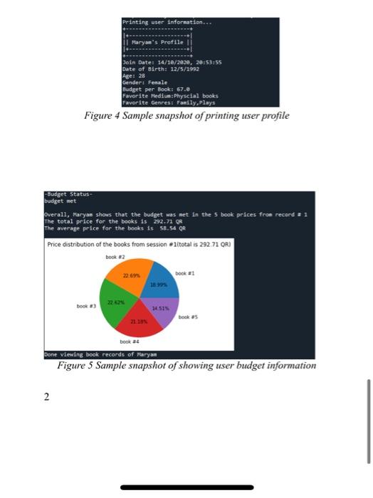 about the spending's of each recommendation session and the overall user progress