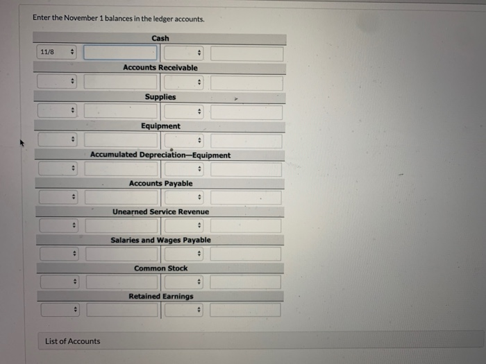 2017, the following were the account balances of Soho Equipment Repair. Cash