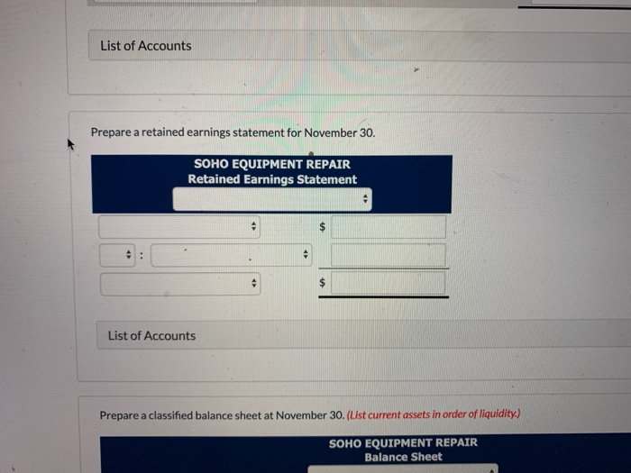 customers. 29 Received $750 from customers for services to be performed in