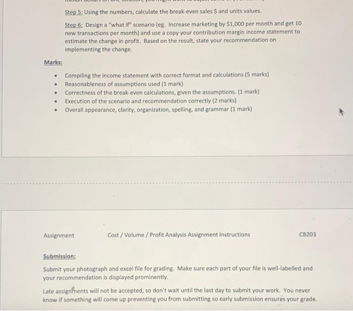 this assignment you will pick a local business that is close to