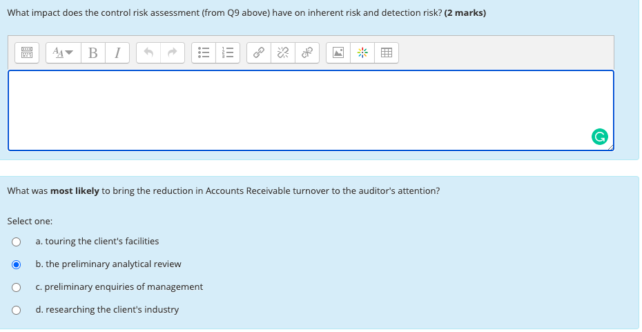 facts to answer Questions 9 to 12 on this page: You are