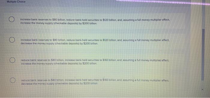 the commercial banking system. Assume that the reserve requirement is 10 percent.