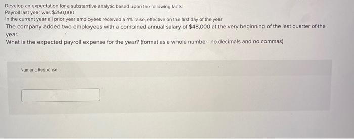 please give the exact answer ! thank you so much Develop an