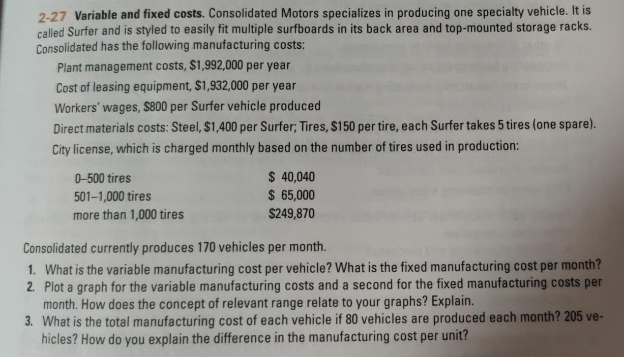 producing one specialty vehicle. It is called Surfer and is styled to