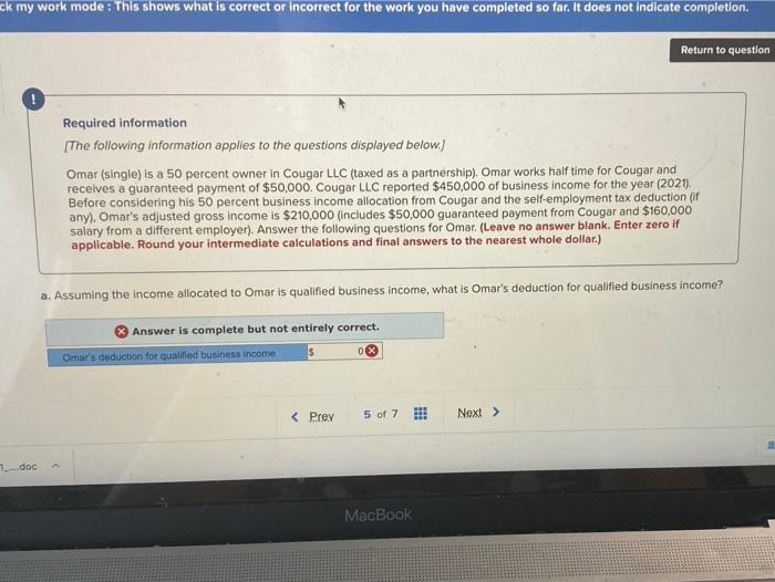  ck my work mode : This shows what is correct or