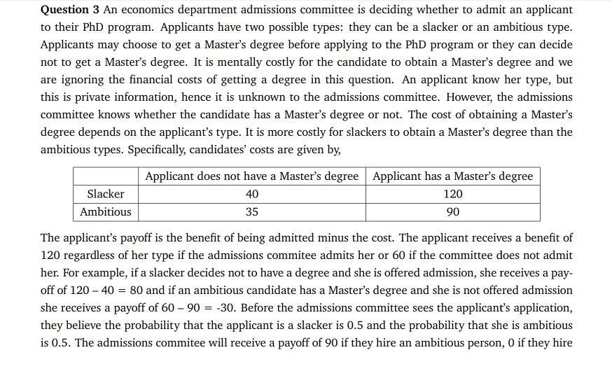 Can some one please help me solve this for my Game Theory