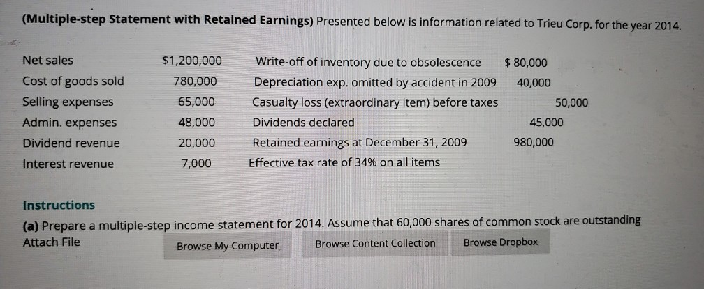 Prepare a multiple stro income statement for 2014. assume that 60,000