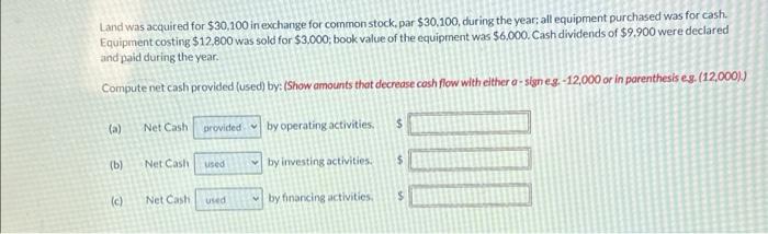 2019 are shown below. \begin{tabular}{lrr} Accounts payable & $65,200 & $52,000 \\