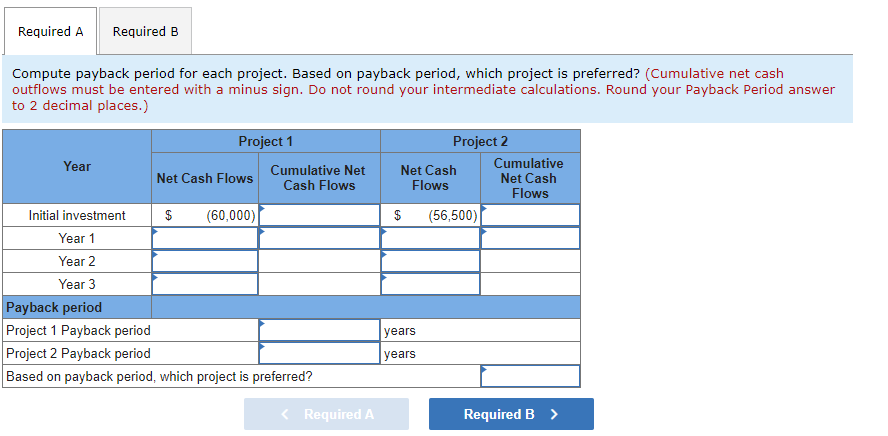 LO P1, P3 Gonzalez Company is considering two new projects with the