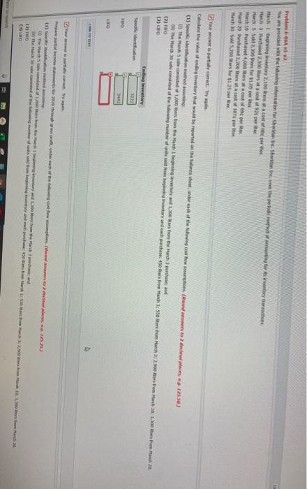 3044. please help! thank you Problem 06A w were the formation for