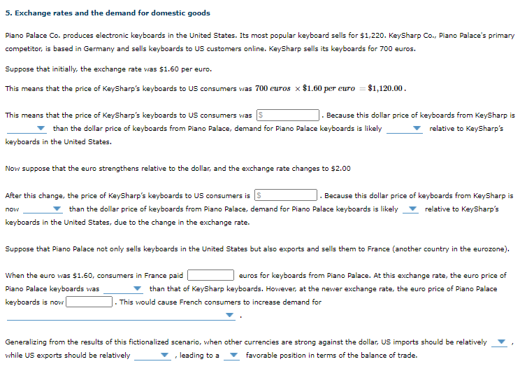  Options for dropdowns - 1. Lower / Higher 2. High /