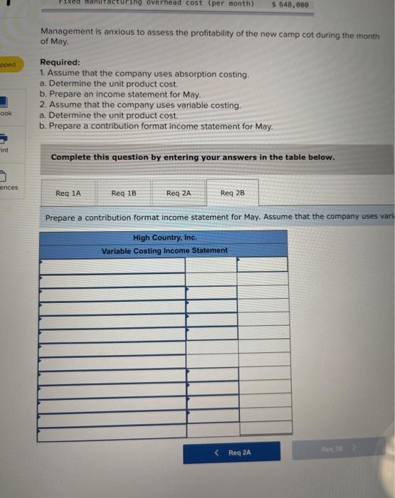 opened a new plant to produce a folding camp cot that will