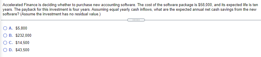 thanks and God bless!!! Nubela Manufacturing is considering two alternative investment proposals