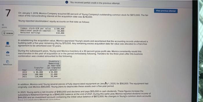  You received partial credit in the previous attempt. View previous attempt