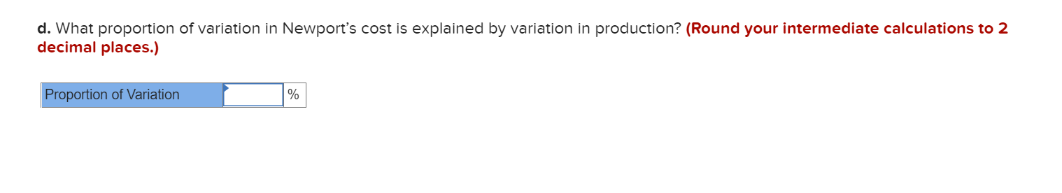 Excel to run a least-squares regression analysis, which resulted in the following
