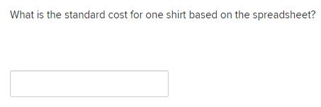 shirt for Nike Nike plans to produce 1,000,000 of these shirts. It