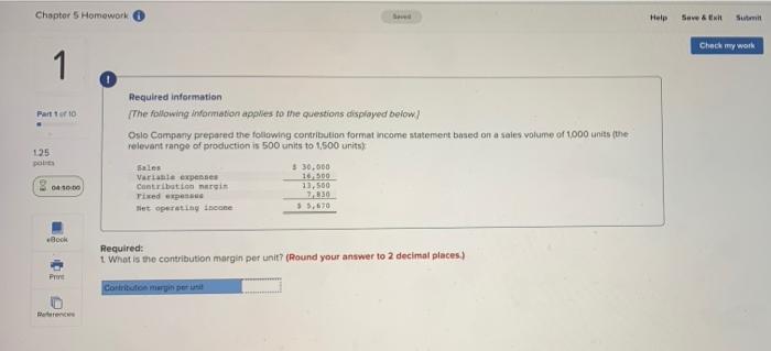  Chapter 5 Homework Help Suve & E Sum Check my work