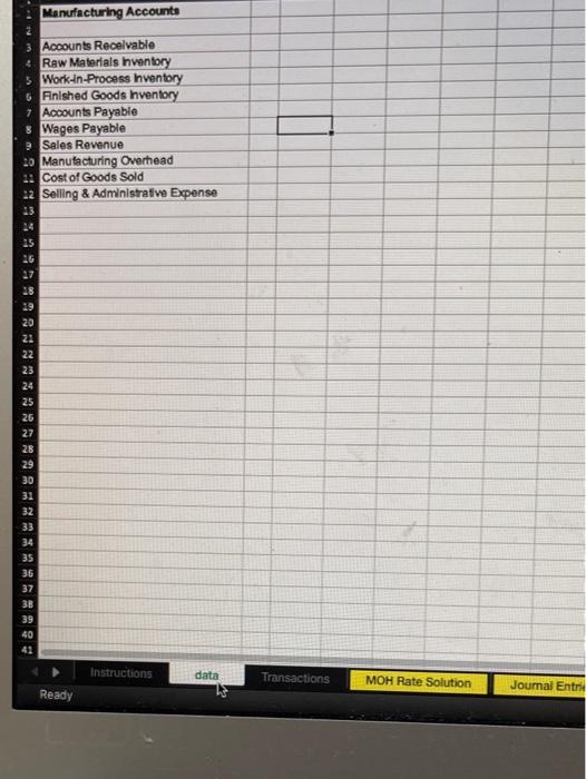 a manufacturer that uses job-order costing. On January 1, 2024, the 4