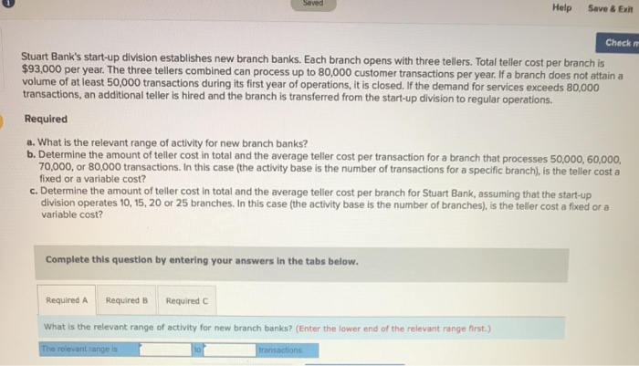  Swed Help Save & Exh Check Stuart Bank's start-up division establishes