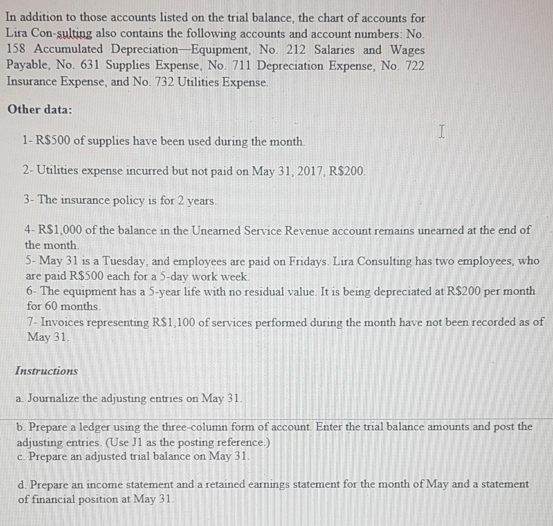 Lira Lopez started her own consulting firm, Lira Consulting, SA on May