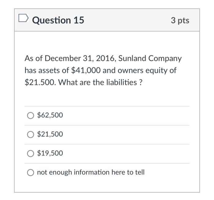 statements is TRUE of an income statement? There is net income when