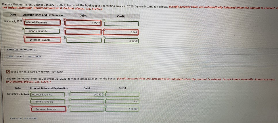 time on January 1, 2020. The $1 million of six-year, 10% (payable
