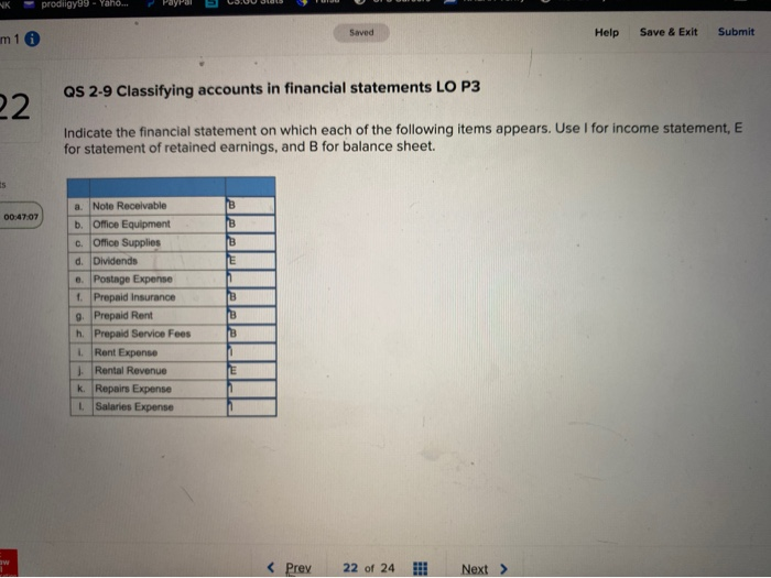  K prodigyyy - Tano... PayPal Tu Saved Help Save & Exit